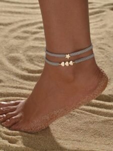 Vòng chân có charm (Charm foot bracelets)